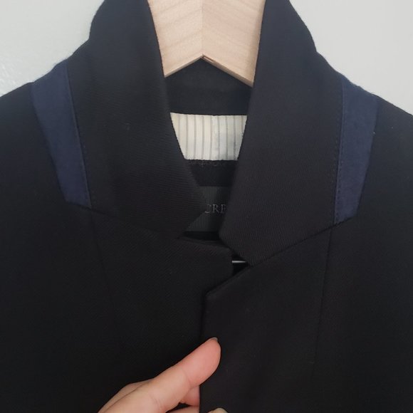 J. Crew Black Regent Wool Blazer in Size 2 - Picture 5 of 5